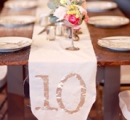 Stylish Wedding Table Numbers