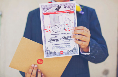 Wedding invitations unique ideas