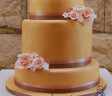 7-Wicked-creations-gold-wedding-cake