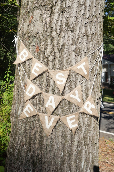 sign post bunting