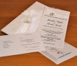 Embossed Wedding Invitations