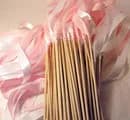 Satin Ribbon Wands